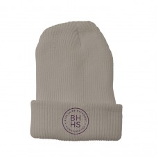 Apparel - Berkshire Hathaway Beanie Cuffed Tan with Embroidered Logo