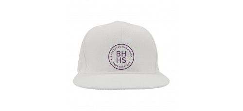 Apparel - Berkshire Hathaway Cap White with Embroidered Logo