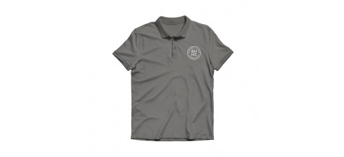 Apparel - Berkshire Hathaway Polo Gray with Embroidered Logo