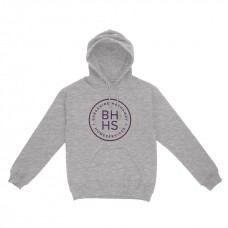 Apparel - Berkshire Hathaway Hoodie Heather with Full Front Circle Logo