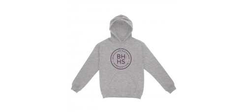Apparel - Berkshire Hathaway Hoodie Heather with Full Front Circle Logo