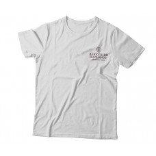 Apparel - Berkshire Hathaway T-Shirt White with Left Chest Logo