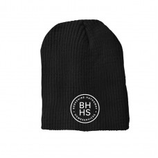 Apparel - Berkshire Hathaway Beanie Uncuffed Black with Embroidered Logo
