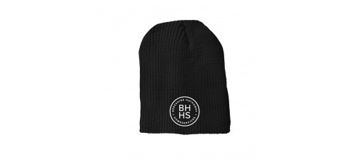 Apparel - Berkshire Hathaway Beanie Uncuffed Black with Embroidered Logo