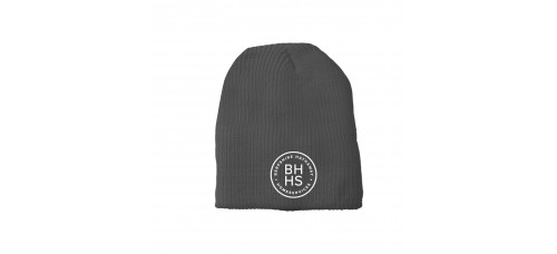 Apparel - Berkshire Hathaway Beanie Uncuffed Grey with Embroidered Logo
