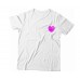 Apparel - Breast Cancer Heart Left Chest T-Shirt