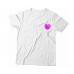 Apparel - Breast Cancer Heart Left Chest T-Shirt