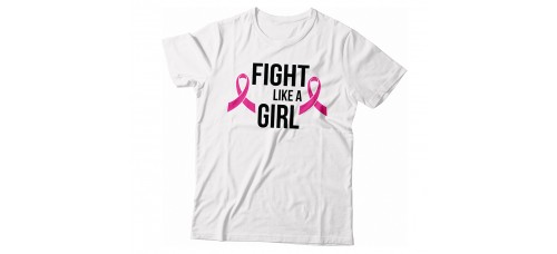 Apparel - Breast Cancer Fight Like A Girl T-Shirt