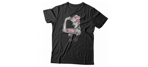 Apparel - Breast Cancer Marilyn Monroe T-Shirt