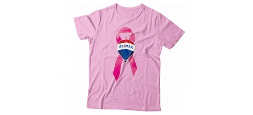 Apparel - Breast Cancer RE/MAX Balloon & Ribbon T-Shirt