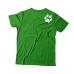 Apparel - Cat Country Limited Edition St. Patrick's T-Shirt Green with Full Front Logo and Back Shoulder Paw Print