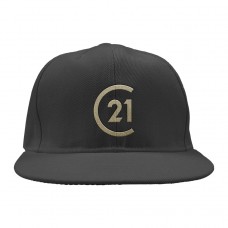 Apparel - Century 21 Cap Black with Embroidered Logo