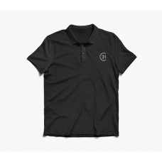 Apparel - Century 21 Polo Black with Embroidered Logo