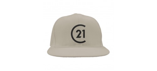 Apparel - Century 21 Cap Tan with Embroidered Logo