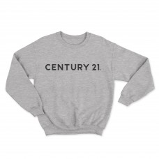 Apparel - Century 21 Crewneck Sweatshirt Sport Grey with Dark Grey Century 21