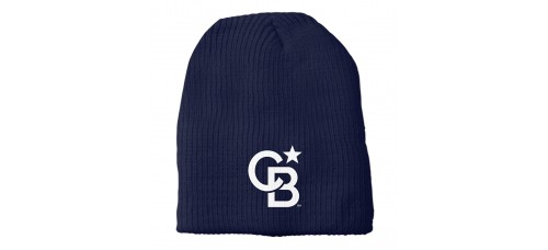 Apparel - Coldwell Banker Beanie Uncuffed Navy with Embroidered Logo