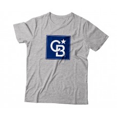 Apparel - Coldwell Banker T-Shirt Grey with Full Front Square Logo Apparel - Coldwell Banker T-Shirt Grey with Full Front Square Logo