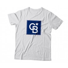 Apparel - Coldwell Banker T-Shirt White with Full Front Square Logo Apparel - Coldwell Banker T-Shirt White with Full Front Square Logo