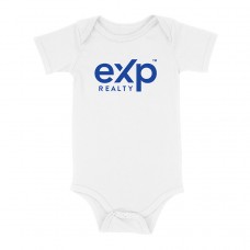 Apparel - EXP Onesie White with Blue Logo