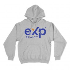 Apparel - EXP Hoodie Ash with Full Front Logo