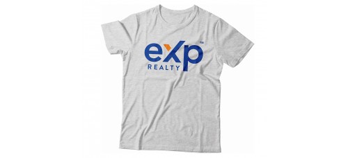 Apparel - EXP T-Shirt Ash with Full Front Logo