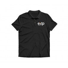 Apparel - EXP Polo Black with Embroidered Left Chest Logo