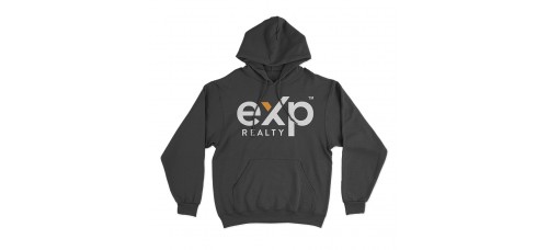 Apparel - EXP Hoodie Black with Full Front Logo