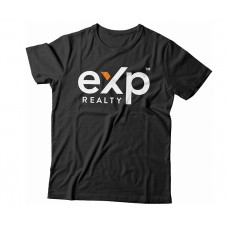 Apparel - EXP T-Shirt Black with Full Front Logo