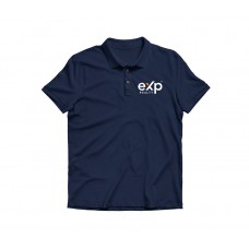Apparel - EXP Polo Navy with Embroidered Left Chest Logo
