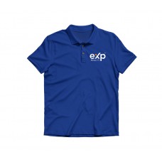 Apparel - EXP Polo Royal with Embroidered Left Chest Logo
