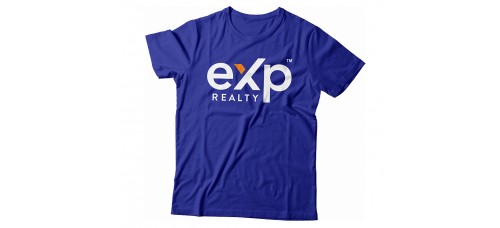 Apparel - EXP T-Shirt Royal with Full Front Logo
