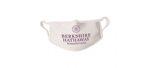 COVID-19 Face Mask BERKSHIRE HATHAWAY HomeServices - Sold in packages of 5 masks per package