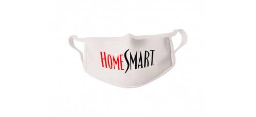 COVID-19 Face Mask HomeSmart Logo - Sold in packages of 5 masks per package