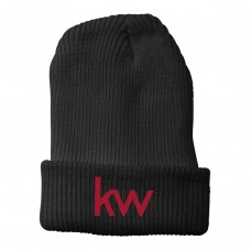 Apparel - Keller Williams Beanie Cuffed Black with Embroidered Logo