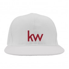 Apparel - Keller Williams Cap White with Embroidered Logo