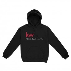 Apparel - Keller Williams Hoodie Black with Full Front Logo