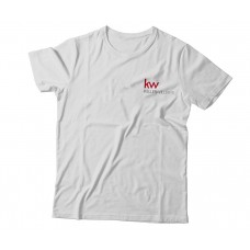Apparel - Keller Williams T-Shirt White with Left Chest Logo