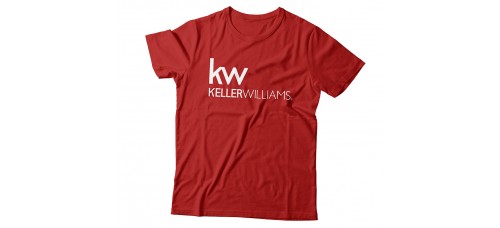 Apparel - Keller Williams T-Shirt Red with Full Front Logo