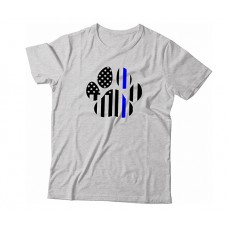 Law Enforcement - T-Shirt Paw Print