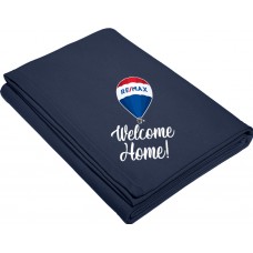 Promotional Product - RE/MAX Sweatshirt Blanket 65x85 with "Welcome Home Balloon Logo"