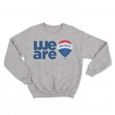 Apparel - RE/MAX Crewneck Sweatshirt Sport Grey with We Are and Balloon