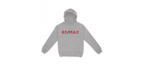 Apparel - RE/MAX Hoodie Heather with Red & Blue RE/MAX