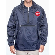 Apparel - RE/MAX Windbreaker Navy with Red We Are Circle Apparel - RE/MAX Windbreaker Navy with Red We Are Circle