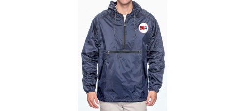 Apparel - RE/MAX Windbreaker Navy with White We Are Circle