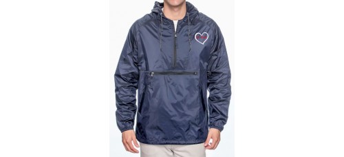 Apparel - RE/MAX Windbreaker Navy with White Heart