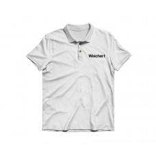 Apparel - Weichert Polo White with Embroidered Logo