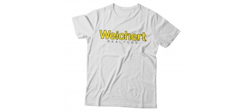 Apparel - Weichert T-Shirt White with Full Front Logo