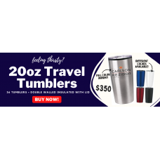 Promotional Product Special - Travel Tumblers