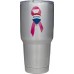 Promotional Product - RE/MAX Breast Cancer Awareness 30 oz Metal Travel Tumbler with Clear Lid