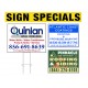 Cheap Lawn Sign Packages